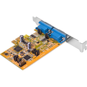 2-port RS-422/485 PCI Express Card, Oxford Single Chip Solution